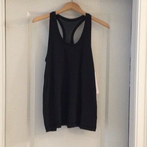 SALE Womens Gottex NWT Black XL racer back tank